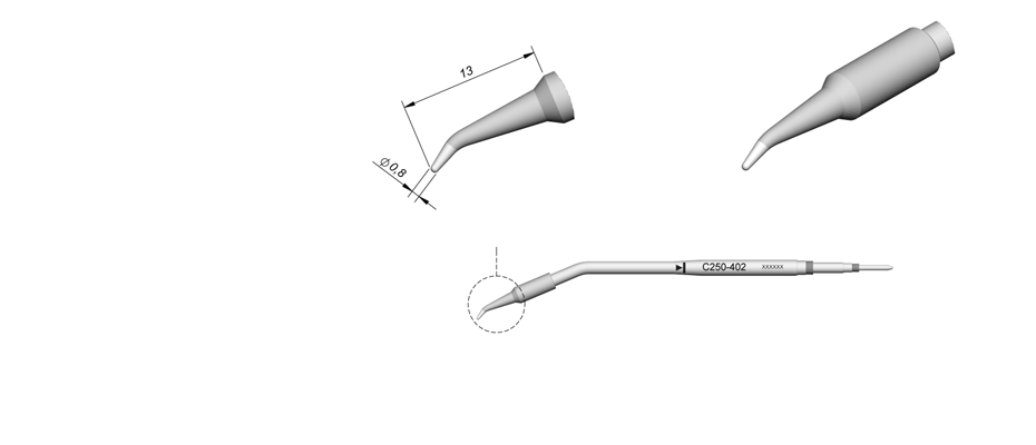 C250402 - Cartridge for AL250 iron